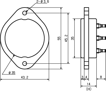 Teflon Sockets-4P-j